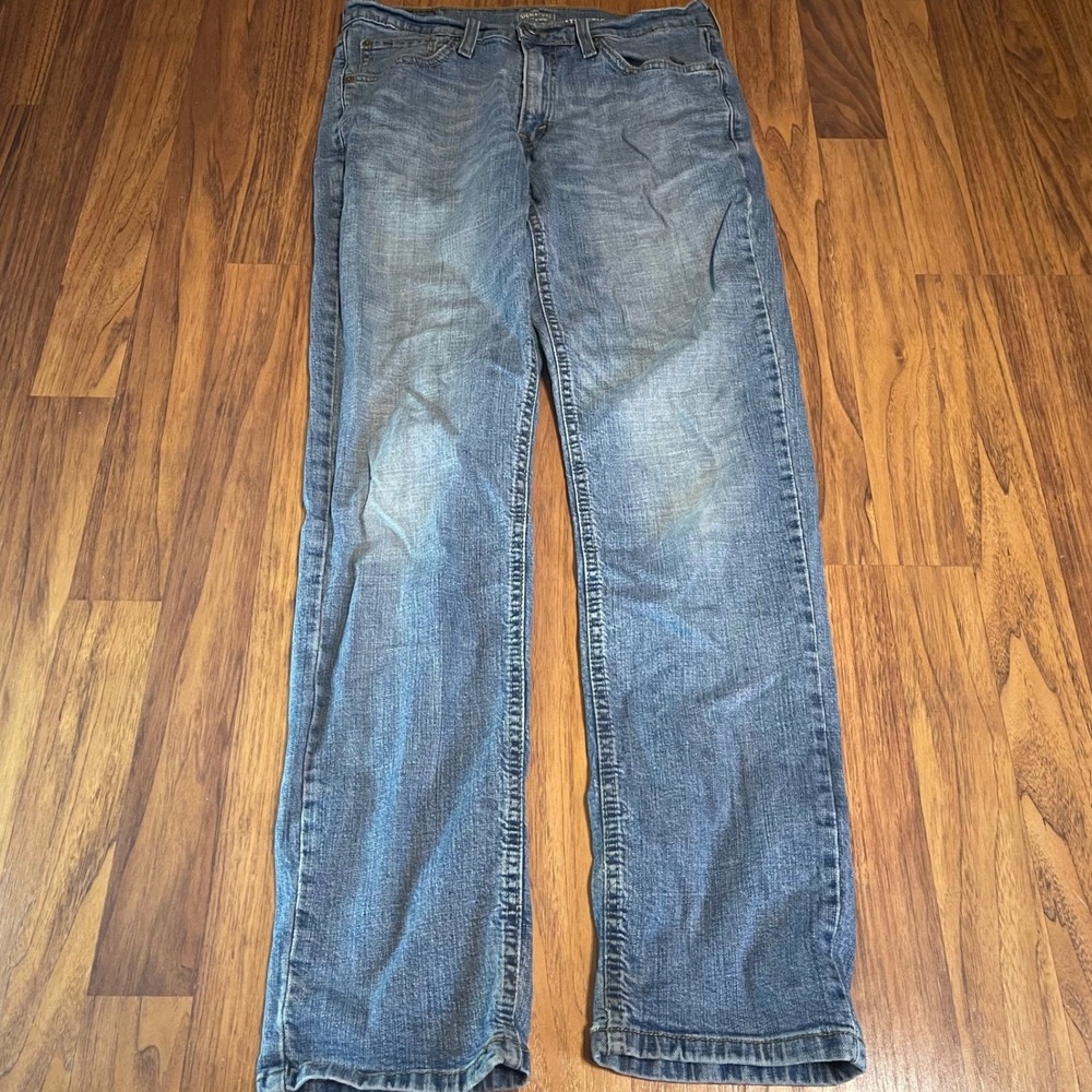 Signature Levi Strauss Gold Athletic Fit Jeans Mens 30x30 Medium Wash Denim Blue